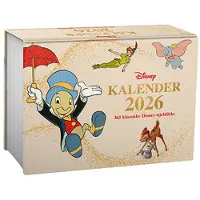 Forlaget Alvilda Disney skrivebordskalender 2026