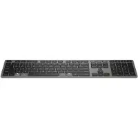 HP 720 - Tastatur - multi-device, rechargeable, powered by SuperCapacitor, 22 programmable keys - full size - trådløs - Bluetooth, 2.4 GHz - QWERTY - Engelsk - kveldningssvart