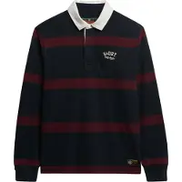 Superdry Vintage Athletic Stripe Rugby Langarmet T-skjorte
