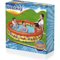 Bestway 51202 Oppblåsbart basseng Sommerfugler 1,68 m x 38 cm