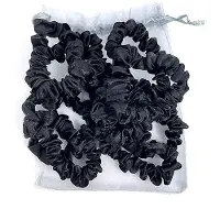Pipol's Bazaar Skinny Scrunchie 10-pack Black