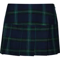 Superdry Vintage Check Pleat Mini Skjørt