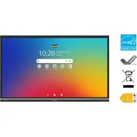 Viewsonic IFP8651-3C, 2,18 m (86), 1895,04 x 1065,96 mm, 500 cd/m², 1,07 milliarder farger, 3840 x 2160 piksler, 4K Ultra HD