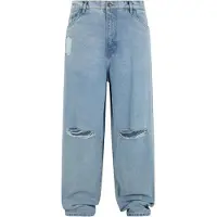 Urban Classics Heavy Ounce Knee Cut Baggy Fit Jeans