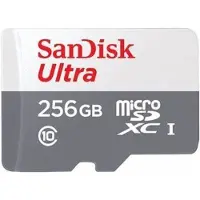 SanDisk Ultra 256gb Microsdxc Uhs-i Class 10 Sd-kort