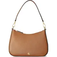 Lauren Accesorios for woman. 431883768007 Medium brown leather crossbody Danni bag (OSFA), Casual