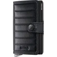 Secrid Miniwallet Emboss Lines Lommebok I Skinn