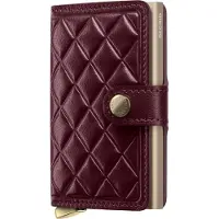 Secrid Miniwallet Emboss Diamond Lommebok I Skinn