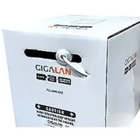 LAN-COM A/S GIGA-LAN U-UTP 4X2XAWG23 - Datakabel, 305 m, KAT6A, LSZH, Hvid, Dca - (305 meter)