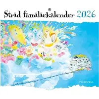 Gyldendal Strid familiekalender 2026 | Jakob Martin Strid