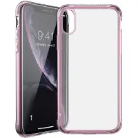 Itskins NANO ICE mobildeksel til iPhone XR, rosa og gjennomsiktig