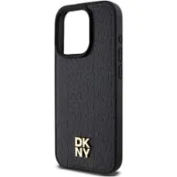 DKNY Dkhmp14xpshrpsk Iphone 14 Pro Max 6.7 Leather Monogram Pattern Telefondeksel