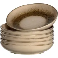 Leonardo 018536, Forrettsfat, Rund, Keramisk, Beige, Brun, 20,7 cm, 207 mm