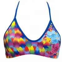 Turbo Surf And Flower Bikinitopp