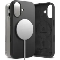Ringke magnetisk MagSafe-etui i silikon for iPhone 17 - Lilla
