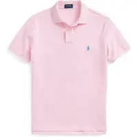 Ralph Lauren for man. 710782592033 Pink pique polo shirt (XXL), Casual, Cotton, Short sleeve