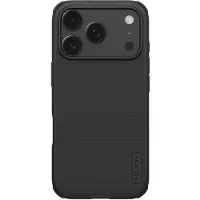 NILLKIN Super Frosted Pro-deksel i svart til iPhone 17/18 Pro Max / Mobildeksel / Etui