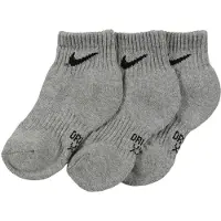 Nike Kids Sokker - Ytelse Basic - 3-pack - Dark Grey Heather - - 23,5/27 - Sokker