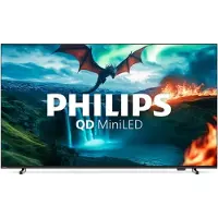 Philips 55MLED820 - 55 Diagonalklasse LED-bakgrunnsbelyst LCD TV - QLED - Smart TV - TITAN OS - 4K UHD (2160p) 3840 x 2160 - HDR - Quantum Dot, Mini-LED - svart