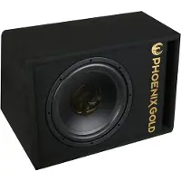 Phoenix Games Phoenix Gold 12 subwoofer m kabler og fjernbetjening