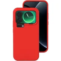 Mtp Products Xiaomi 17 Pro Max Flytende silikon-deksel - rød