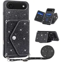 Mtp Products iPhone Air Stardust Deksel med Kortlomme - Svart