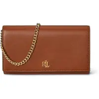 Ralph Lauren for woman. 432980206002 Adair II medium brown leather crossbody bag (OSFA), Casual, Party, Classic