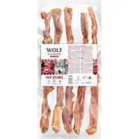 Wolf of Wilderness oksehud ekstra lang "High Uplands" - 5 stk (500 g)