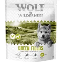 Wolf of Wilderness Junior "Green Fields" Lam - kornfri - 12 kg: Ny oppskrift