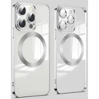 Mtp Products iPhone 14 Pro Magnetic Hybrid-deksel - Sølv