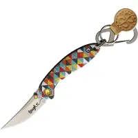 Brighten Blades Laugh Keychain Framelock