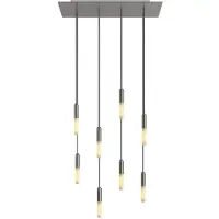 Creative Cables Rectangular Rose-one Xxl 8 Falls With Bulbs Pendellampe