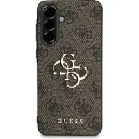 GUESS Samsung Galaxy A56 4G Big Metal Logo Hybrid-deksel - Brun