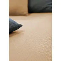 Nordstrand Sengeteppe 240x260 cm - Beige sengeteppe til dobbeltseng -