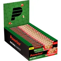 Powerbar Natural Energibar Boks Jordbær Og Tranebær 40g 18 Enheter