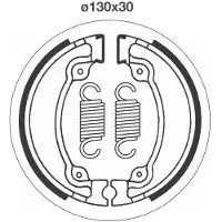 SBS P2026 Bremsesko