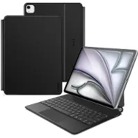 Tech-Protect SMARTCASE tastatur for iPad Pro 12.9 4/5/6 & Air 13 1/2, svart