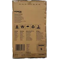 Zipro FORCE iConsole+ elliptisk sykkel | Sort/Hvit farger