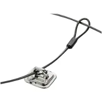 StarTech.com Startech Laptop Cable Lock Anchor - Zinc Alloy - Computer Security Cable Anchor - Desk Mount Security Anchor Point - Screw-On Lock Anchor (LTANCHOR) - Låsefeste - sølv - for P/N: LTLOCKNBL