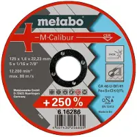 Metabo M-Calibur TF 41 - Skjæreplate - for acid-resistant steel, inox steel, rust, spring steel, tool steel, high-alloy steels - 125 mm