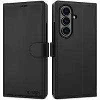 Tech-Protect Samsung Galaxy Z Fold7 Lommeboketui med magnet og stativ - Svart