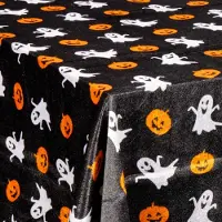 Borg Living Fløyelsduk - 9 meter - Halloween - Nervøs fløyel - Pakke med 9 meter