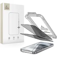 TechProtection Quick Set Spy+ Privacy Glass 2-pakning for iPhone 15 / 16