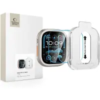 Tech-Protect Easy Set+ herdet glass 2-pakning for Apple Watch Ultra 1/2 49mm - Klar