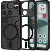 Tech-Protect Nothing Phone (3) Magmat Deksel - MagSafe-kompatibel - Svart / Klar