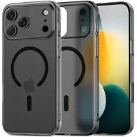 TechProtection iPhone 17 Pro Max MagSlim MagSafe-deksel - Matte Svart