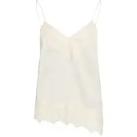 Vila Vilea Asymmetrisk Blonde Topp Med Stropper