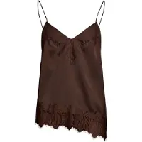 Vila Vilea Asymmetrisk Blonde Topp Med Stropper