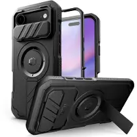 Tech-Protect Kevlar MagSafe-etui for iPhone 17 Air - svart