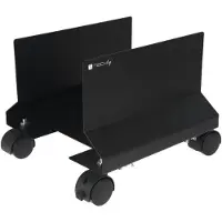 Techly ICA-CS 34, Multimediavogn, Sort, PC, 25 kg, 195 mm, 240 mm